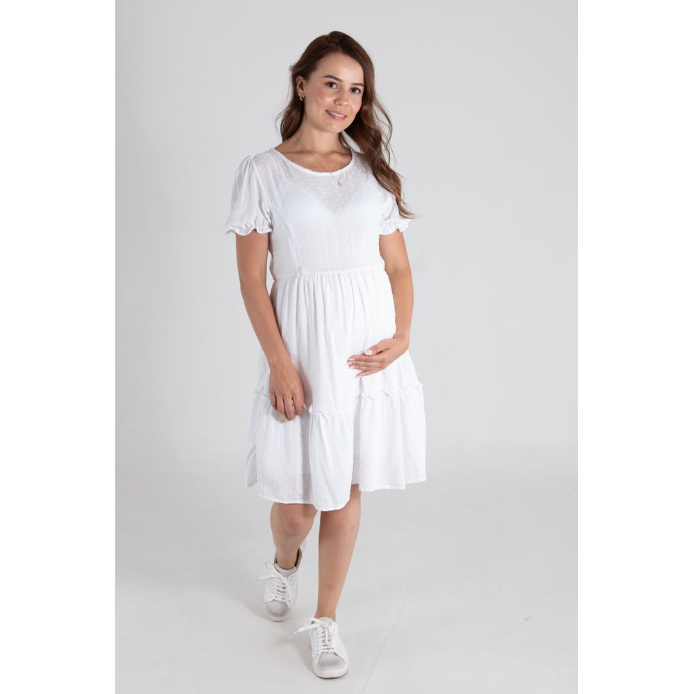 Vestido discount plumeti blanco